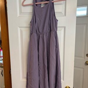 Torrid Purple Halter High-Low Dress